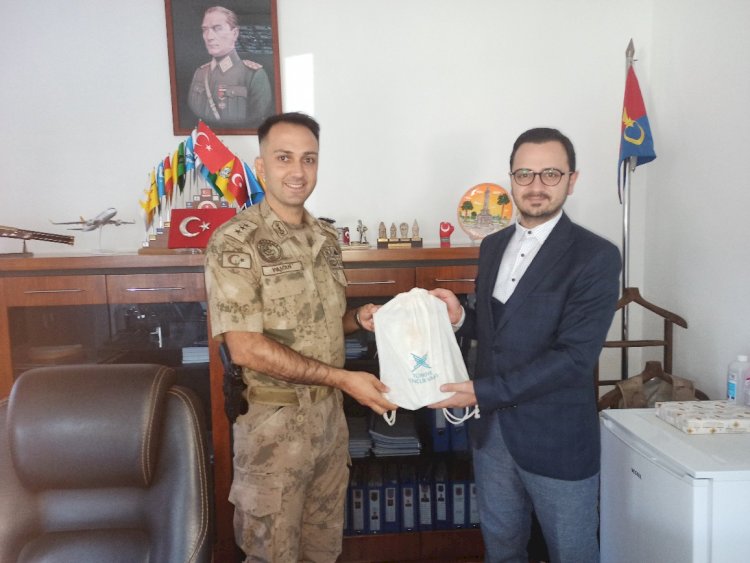 Başkan Atalay'dan Jandarma Komutanına ziyaret