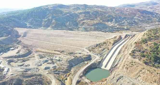 Çetintepe Barajı'nın gövde dolgusu tamamlandı